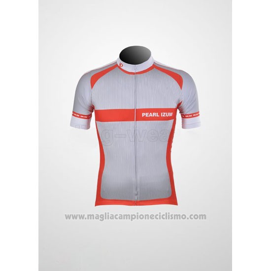 2011 Abbigliamento Ciclismo Pearl Izumi Rosso e Grigio Manica Corta e Salopette